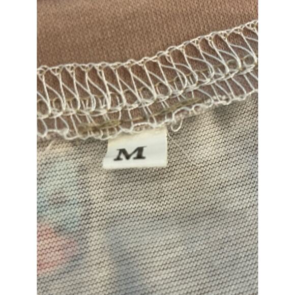 Aztec design feathers dreamcatcher t-shirt ladies Med tan - Picture 6 of 6